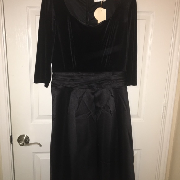 NWT Black swing style dress XL - Picture 2 of 4